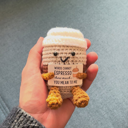 Espresso mignon en crochet
