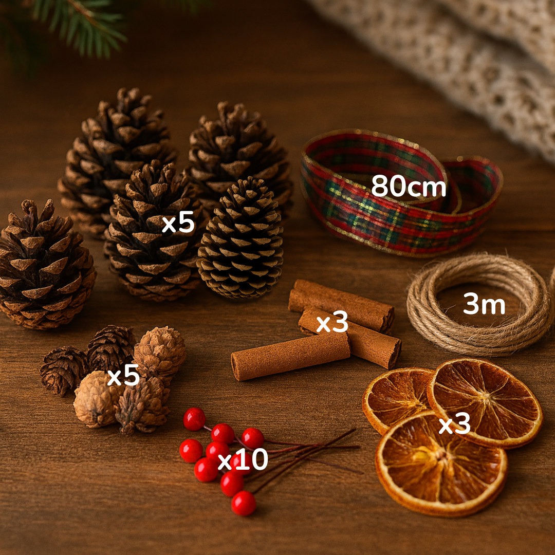 Kit couronne de noël